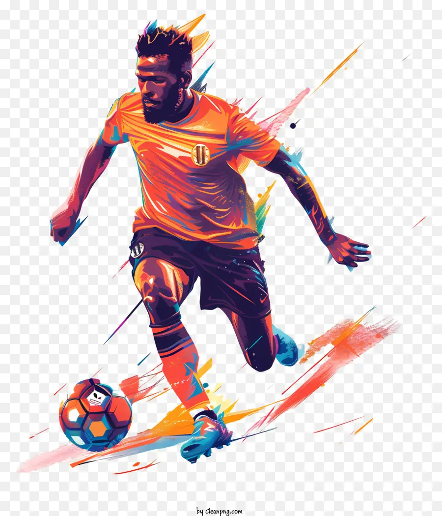 Jugador De Fútbol，Patear PNG