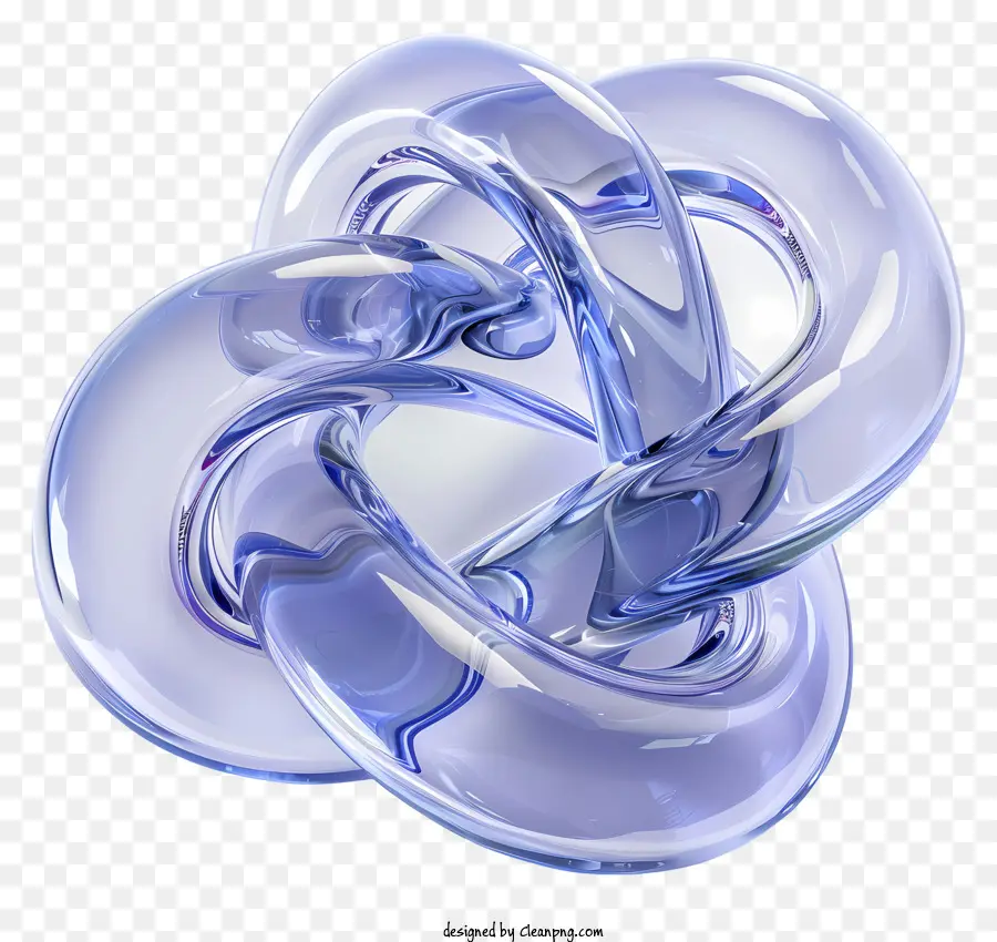 Forma De Nudo De La Cuerda，Escultura Transparente PNG