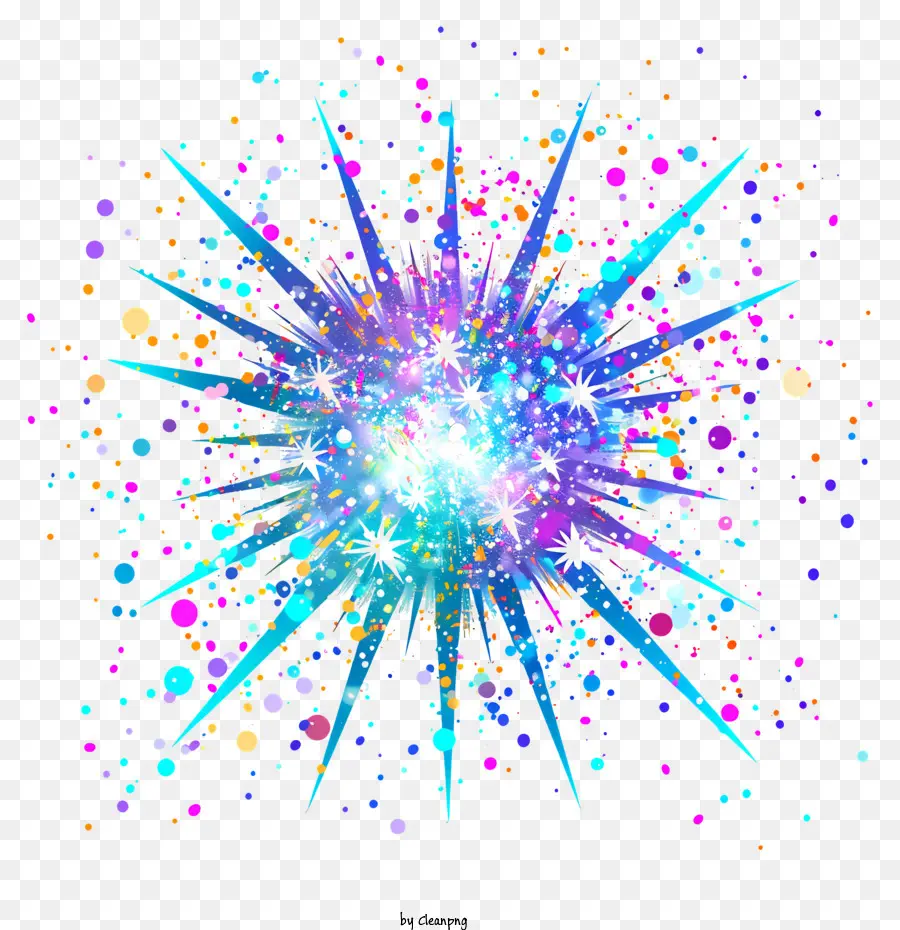 Sparkle，Explosión Colorida PNG