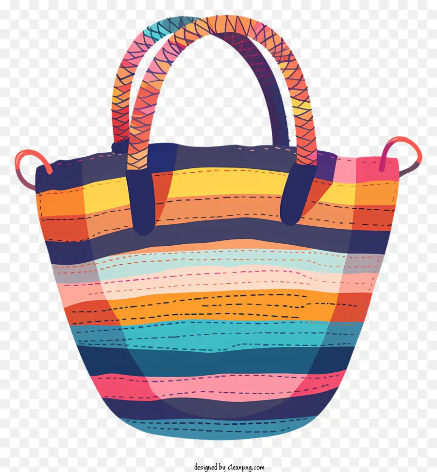 Bolsa De Playa，Bolsa Colorida PNG