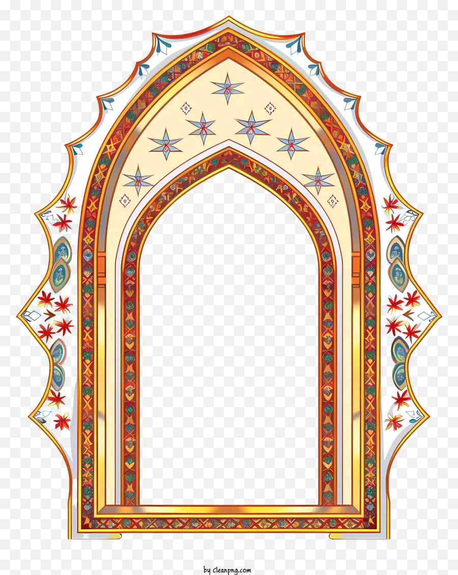 Marco Islámico，Arco Decorativo PNG