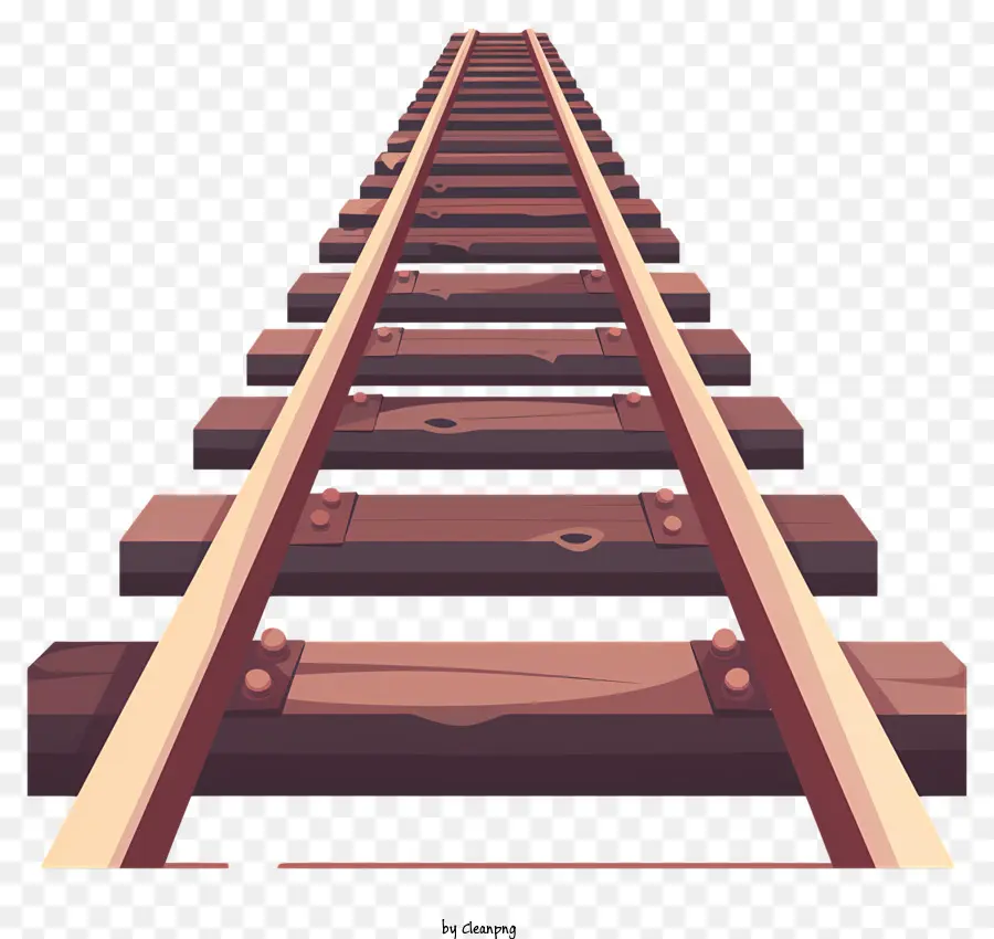 Vías De Tren，Ferrocarril PNG
