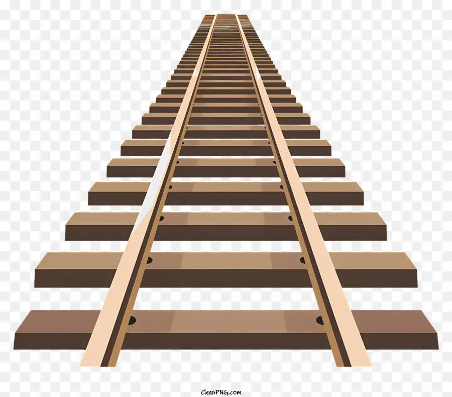 Vías De Tren，Wooden PNG