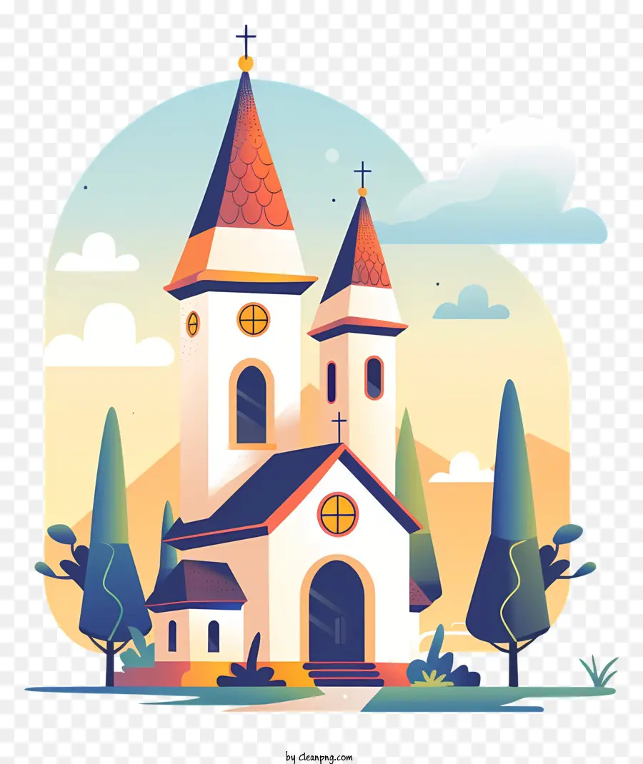 La Iglesia，Campanario PNG