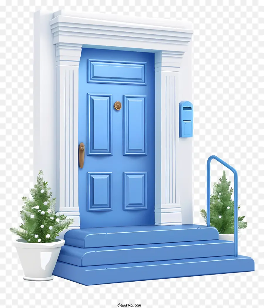 Puerta，Puerta Azul PNG