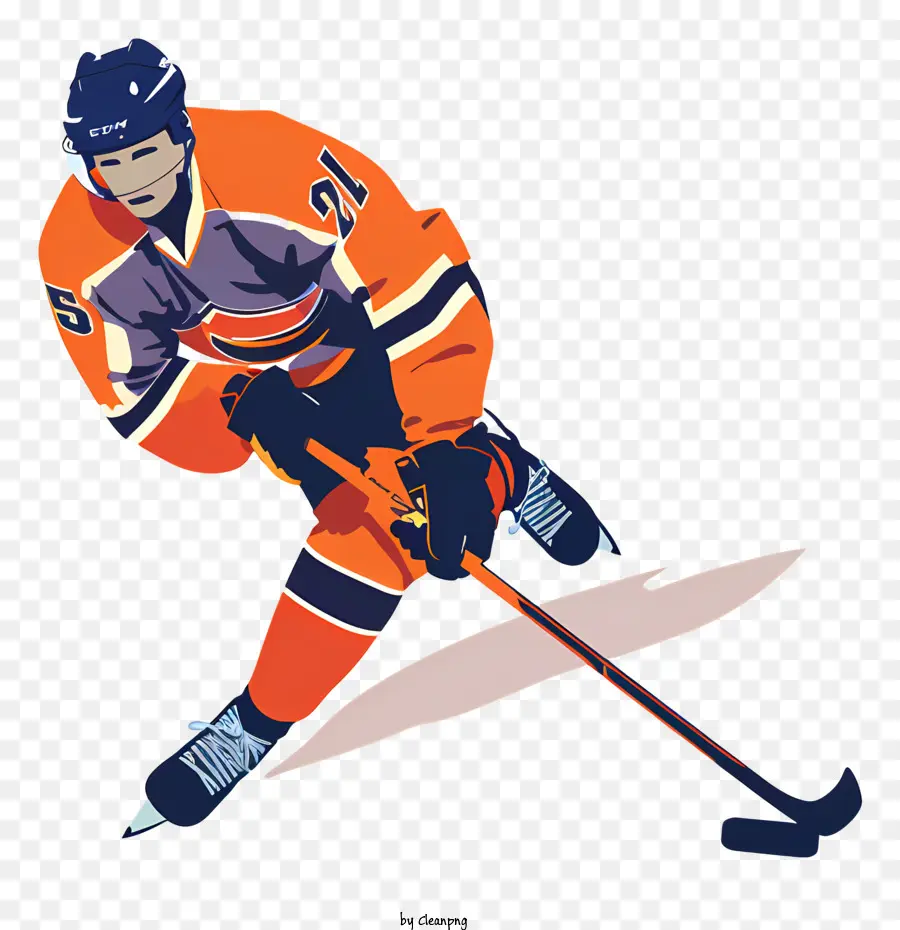 Jugador De Hockey，Hielo PNG