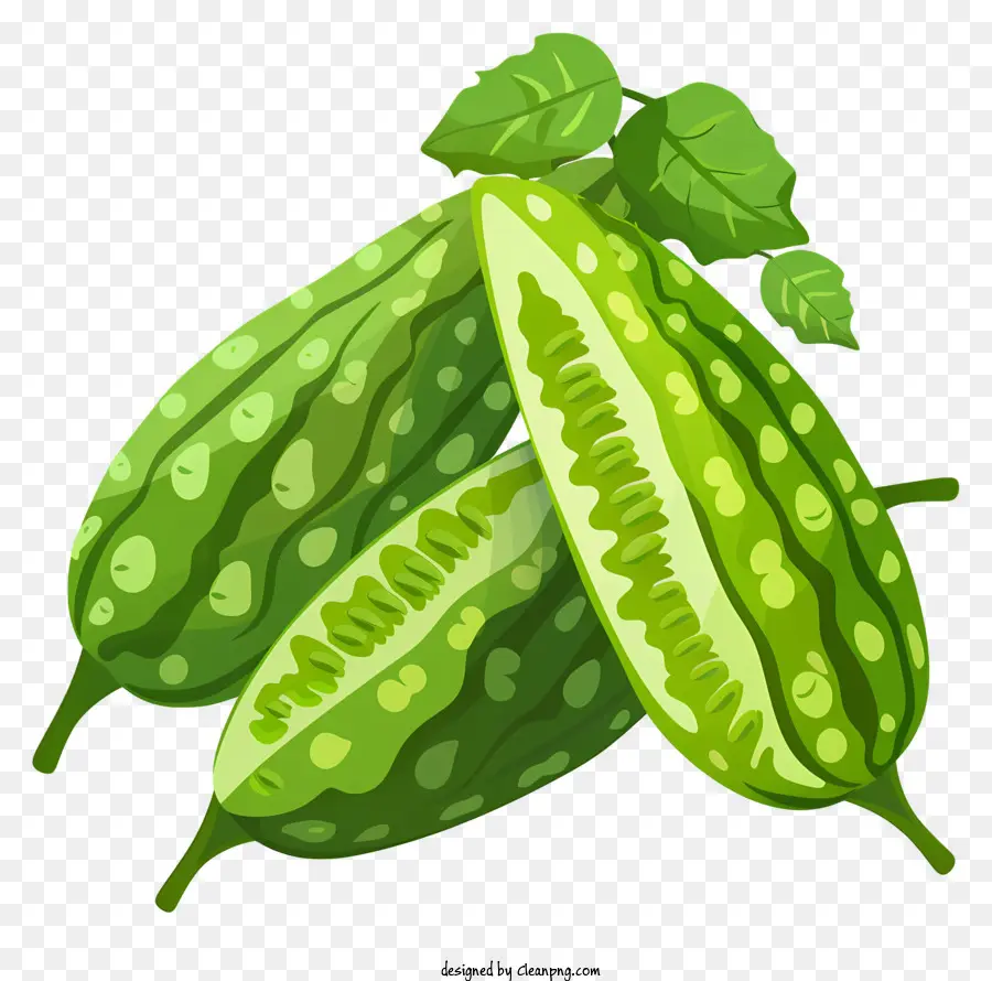 El Melón Amargo，Calabazas Verdes PNG