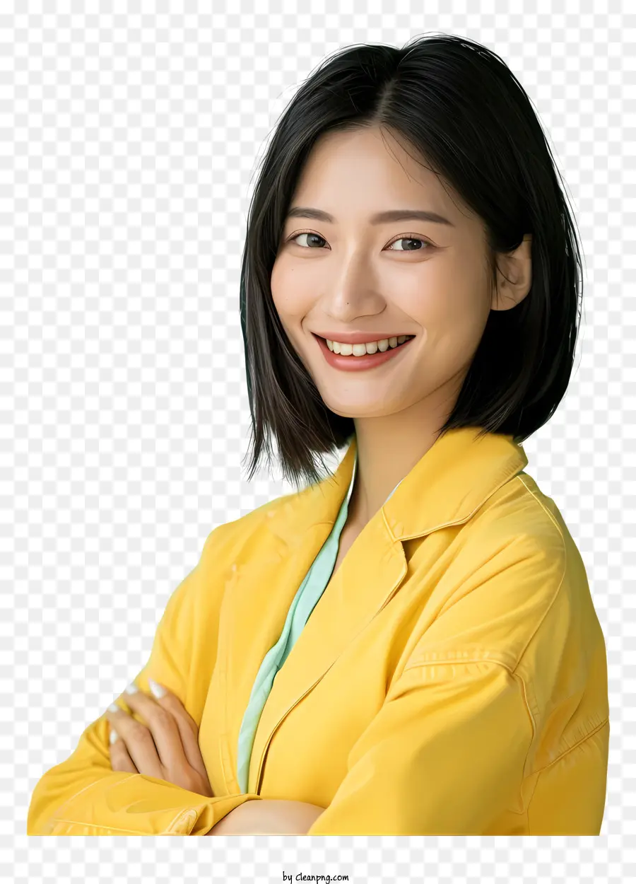 Mujer，Mujer Sonriente PNG