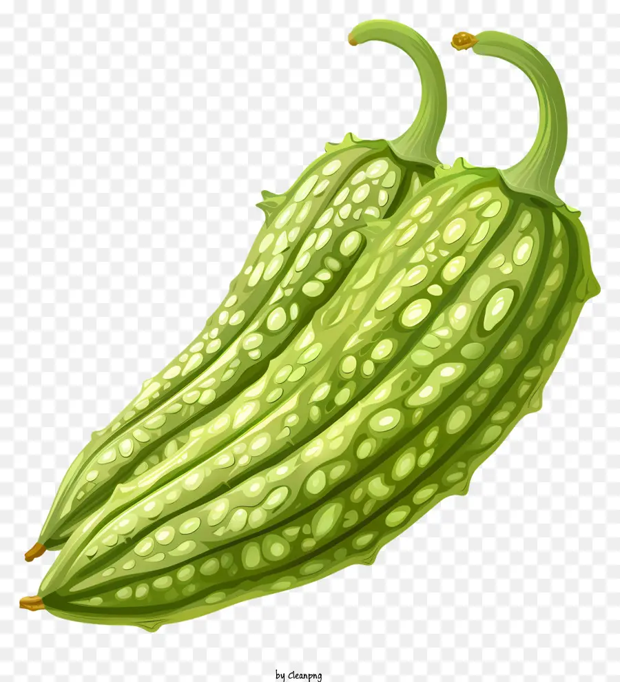 Melón Amargo，Verde PNG