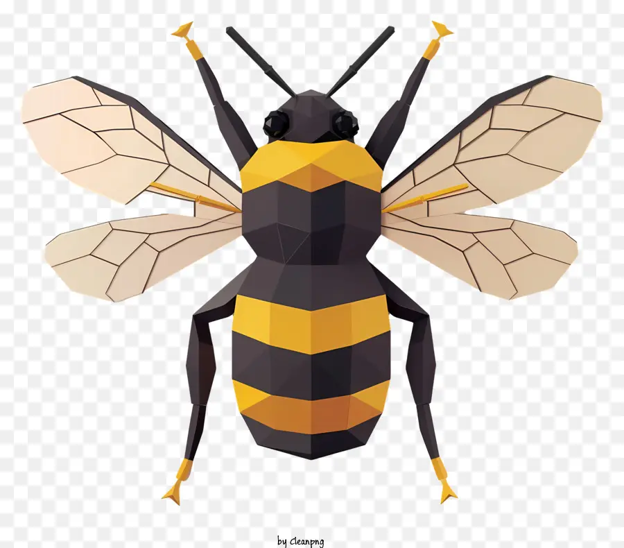 Abejorro，Black Bee PNG