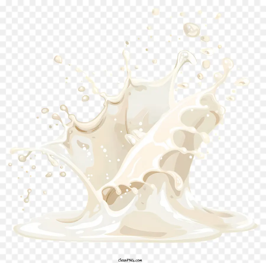 Splash，La Leche Splash PNG