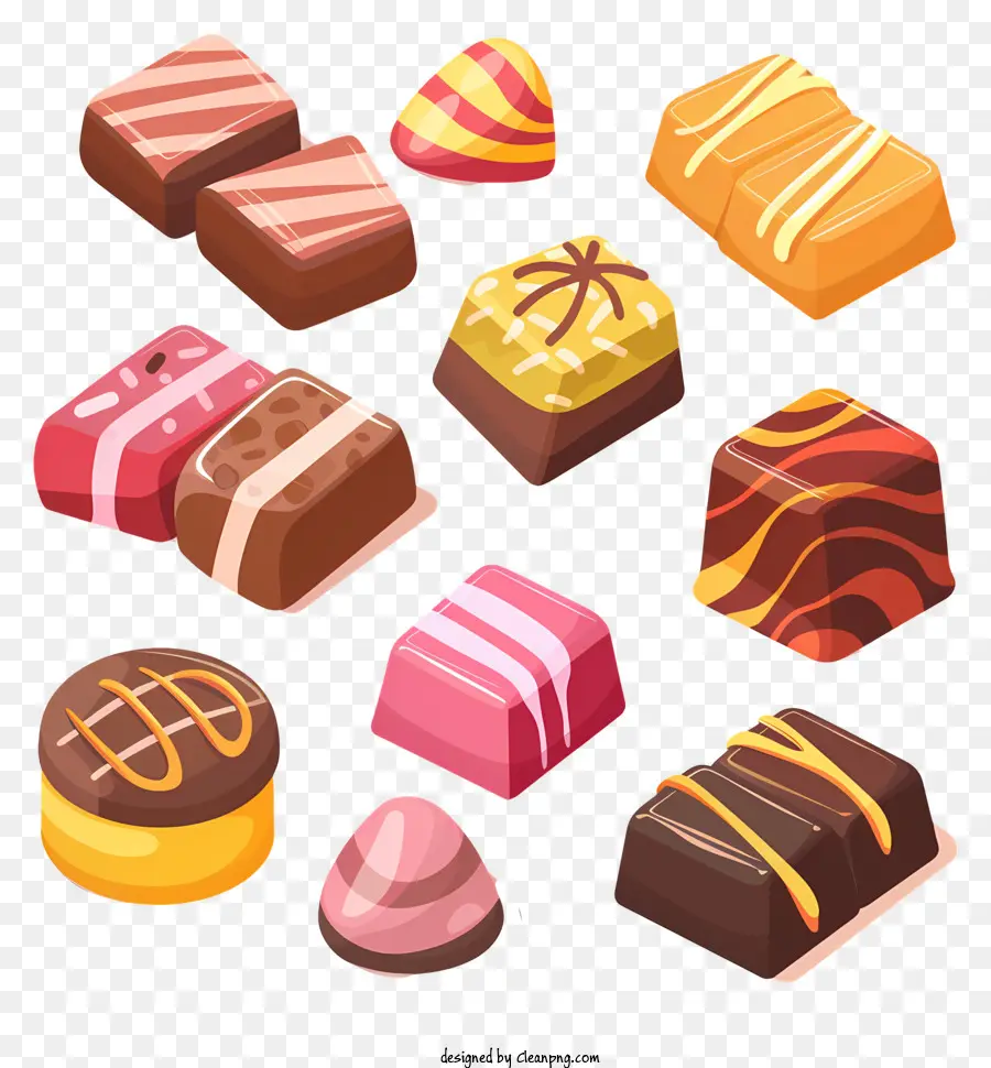 Dulces，Tortas De Chocolate PNG