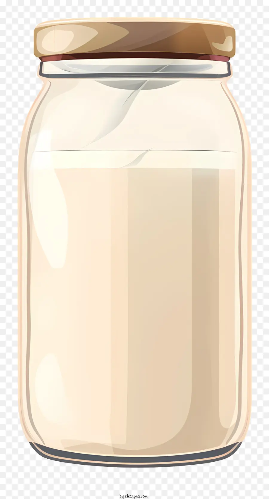 Botella De Leche，Frasco De Vidrio PNG