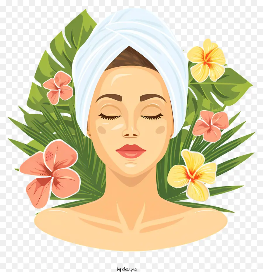 Cara De Chica De Spa，Spa PNG