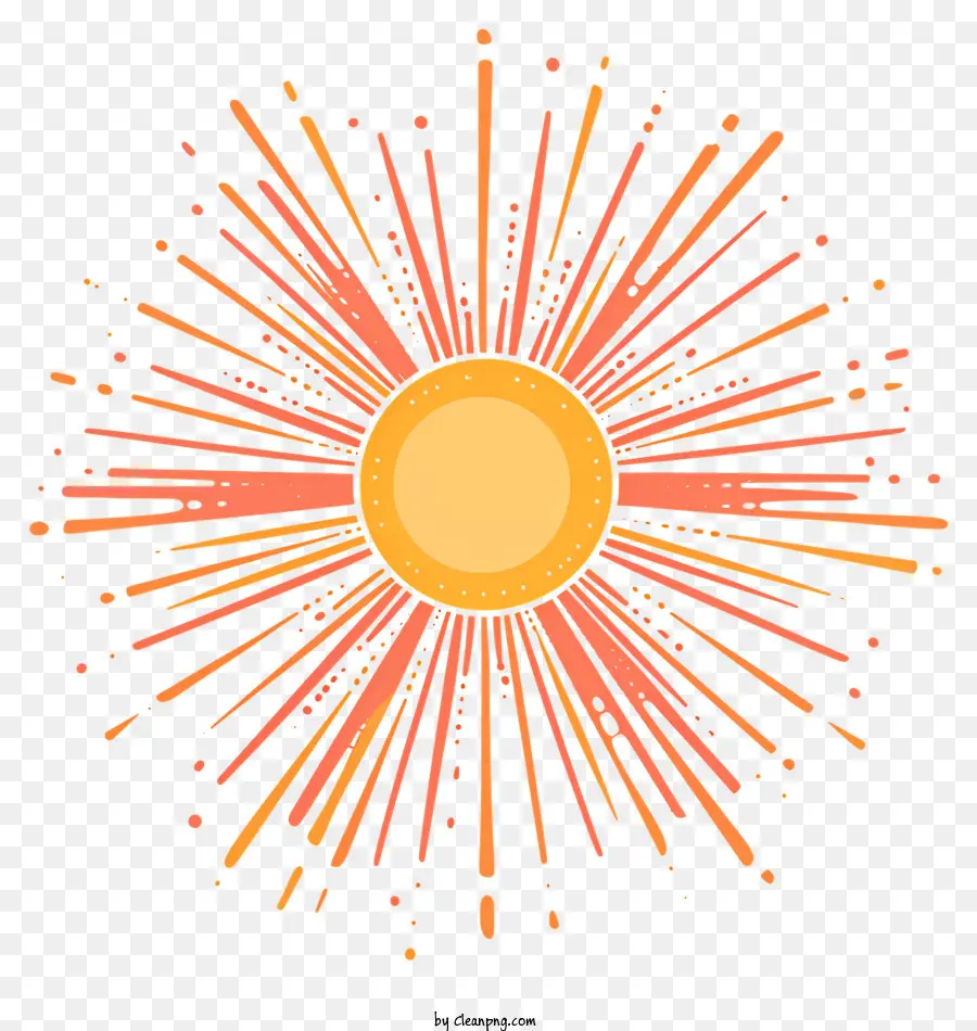 Los Rayos Del Sol，Sunburst PNG