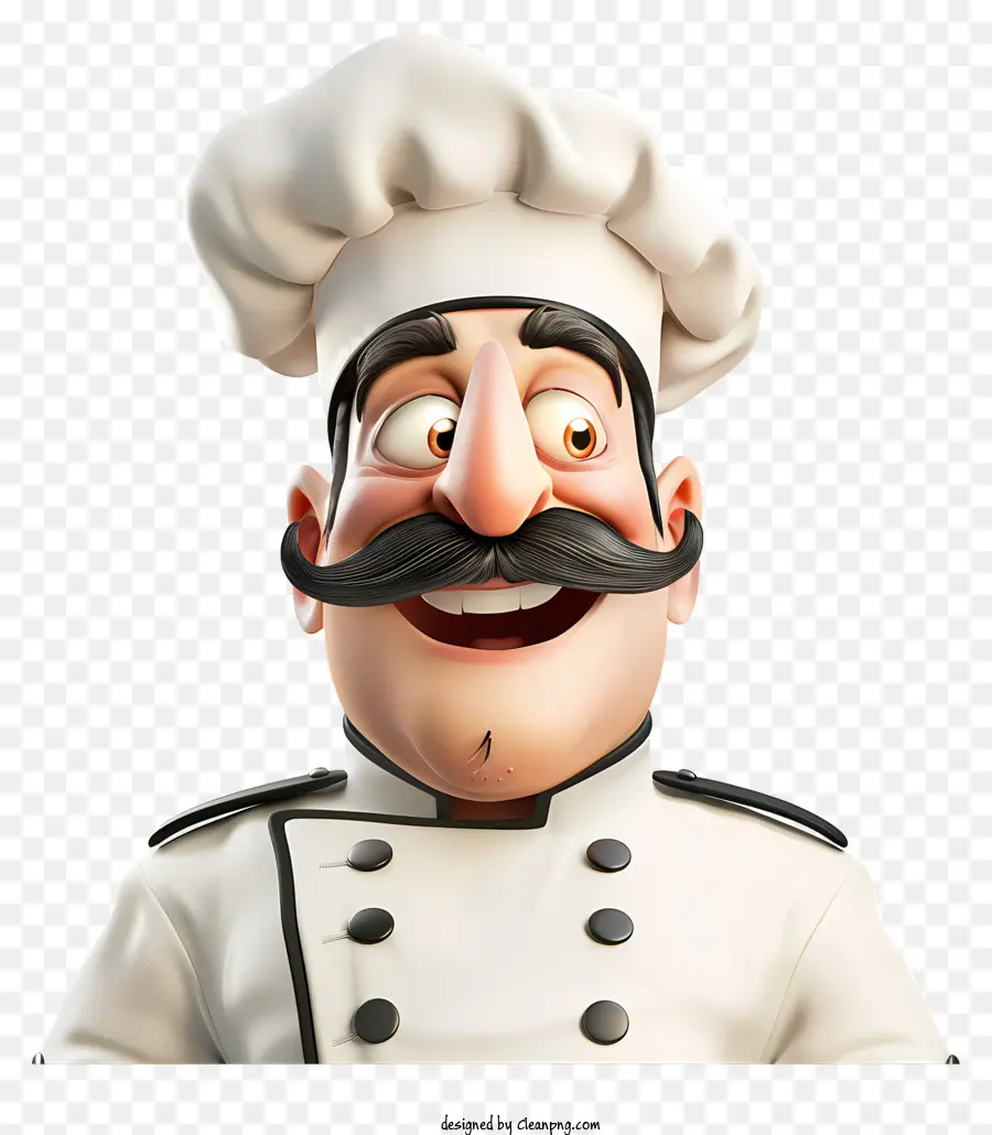 De Dibujos Animados De Cabeza，Personaje De Chef PNG