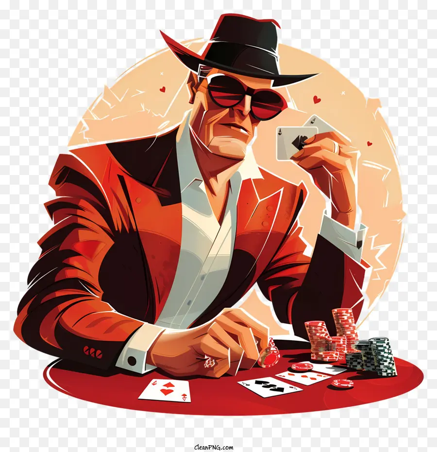 Casino，Jugador De Póquer PNG