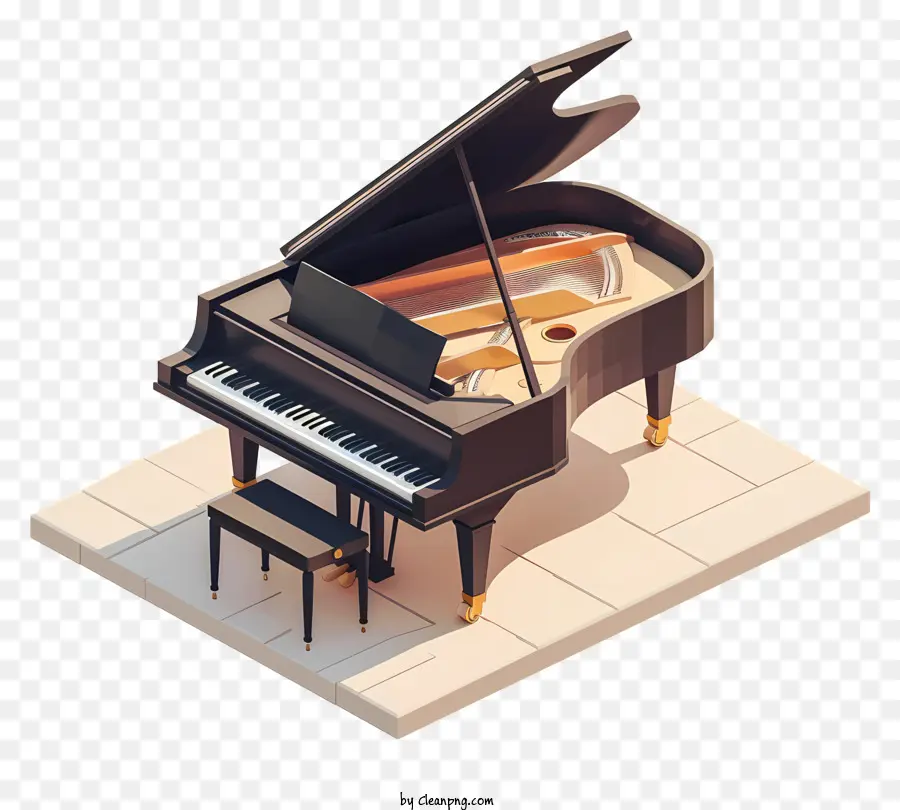 Plan De，Grand Piano PNG