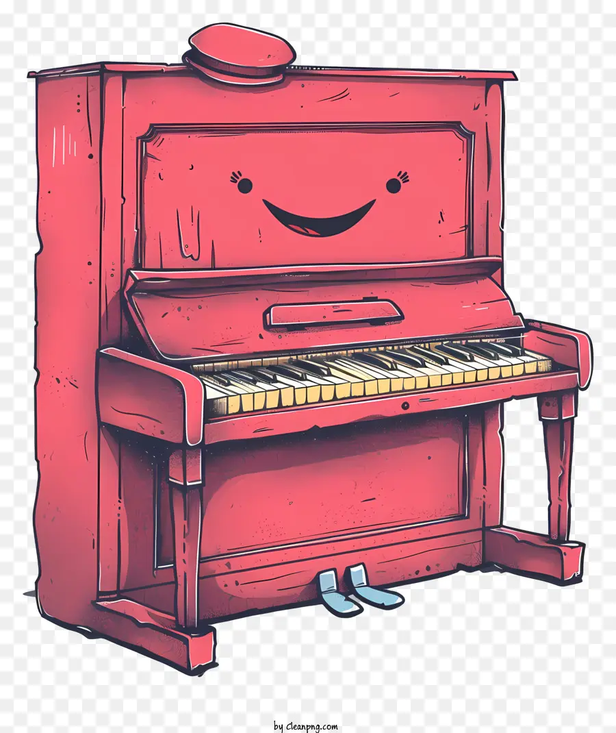 Plan De，Rojo Piano PNG