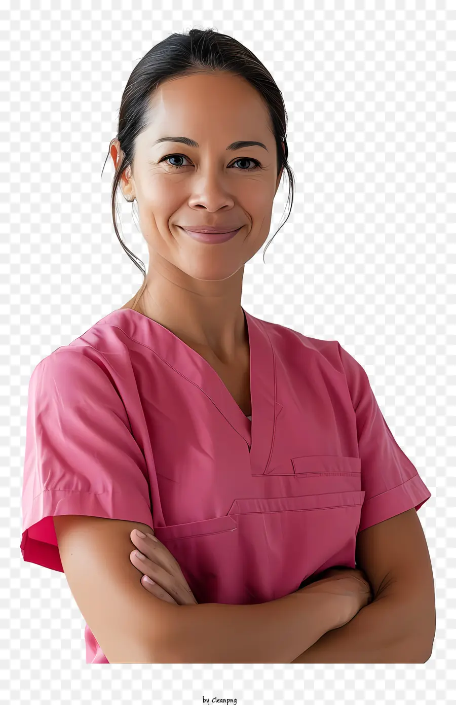 Enfermera Sonriente，Doctor De Sexo Femenino PNG