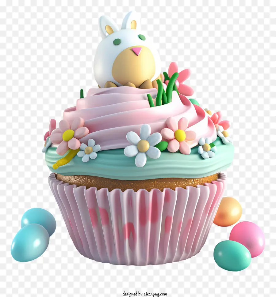 El Domingo De Pascua，Cupcake De Pascua PNG