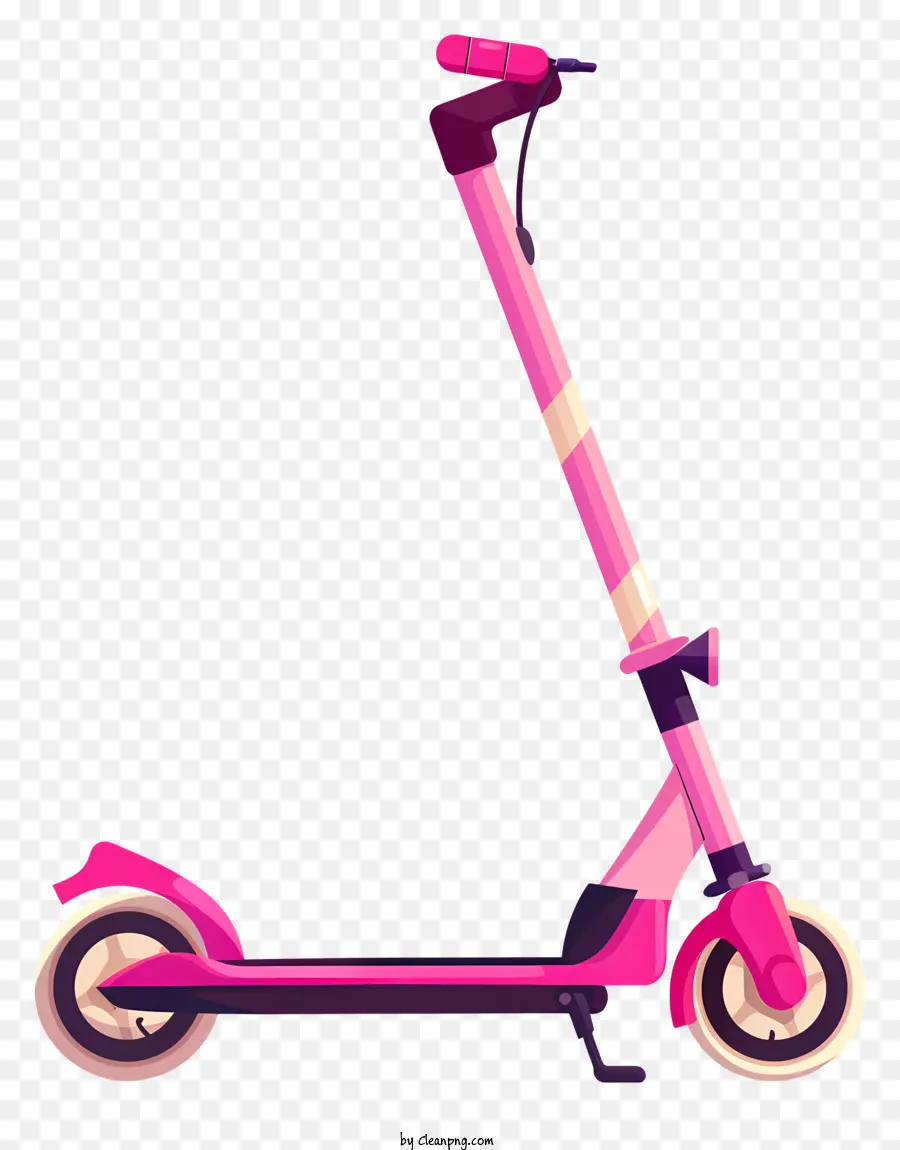 Vespa Del Retroceso，Patineta Rosa PNG