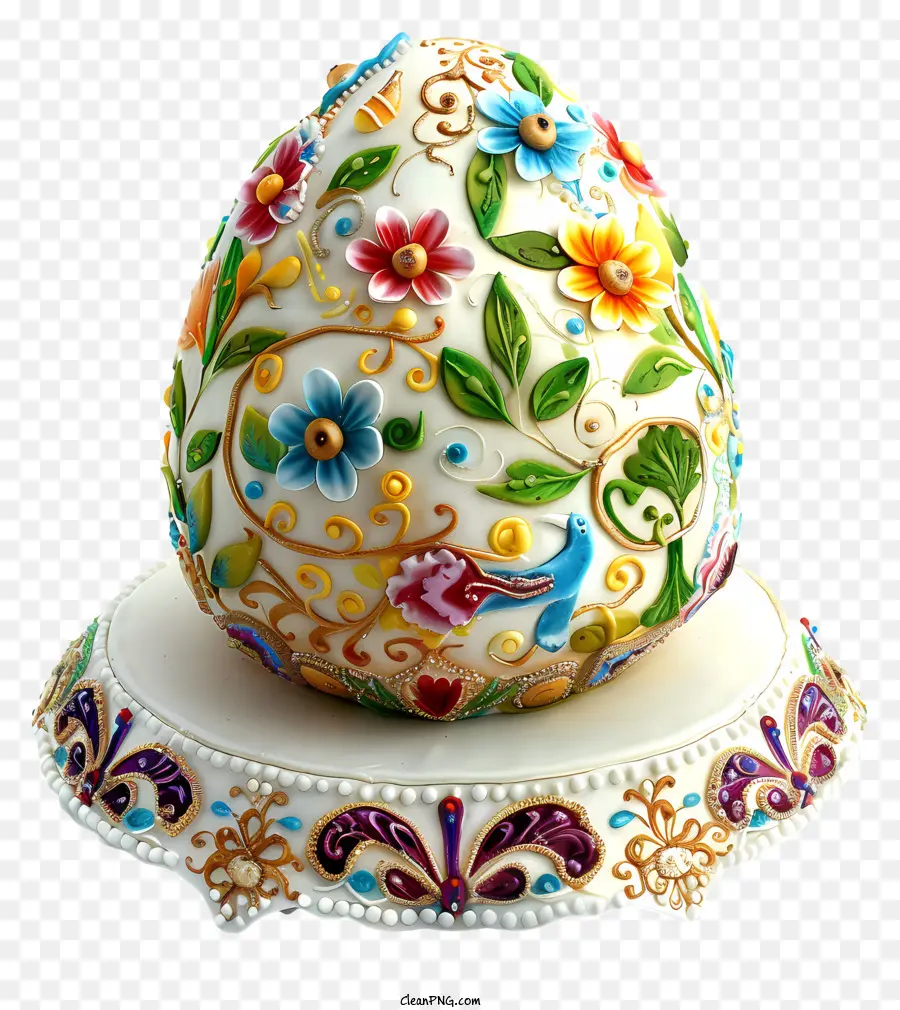 Pastel Del Día De Pascua，Huevo De Pascua PNG