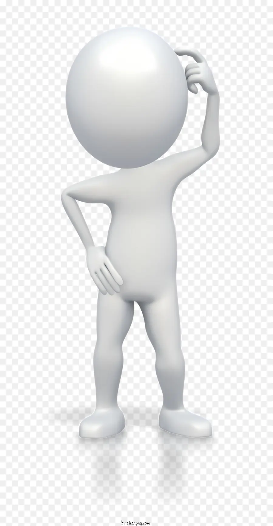 Figura De Palo，3d Hombre PNG