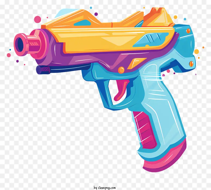 Pistola De Agua，Colorido PNG