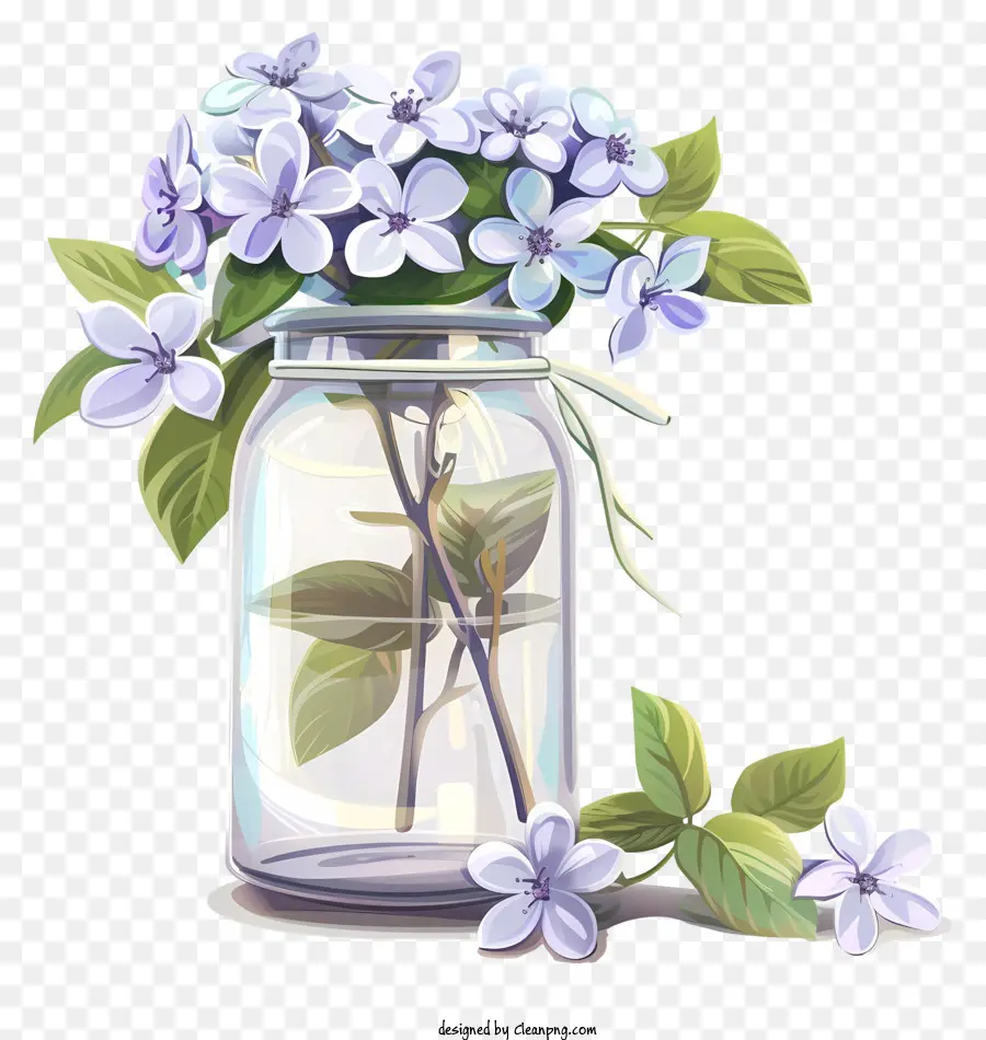 Blumen，Florero De Cristal PNG