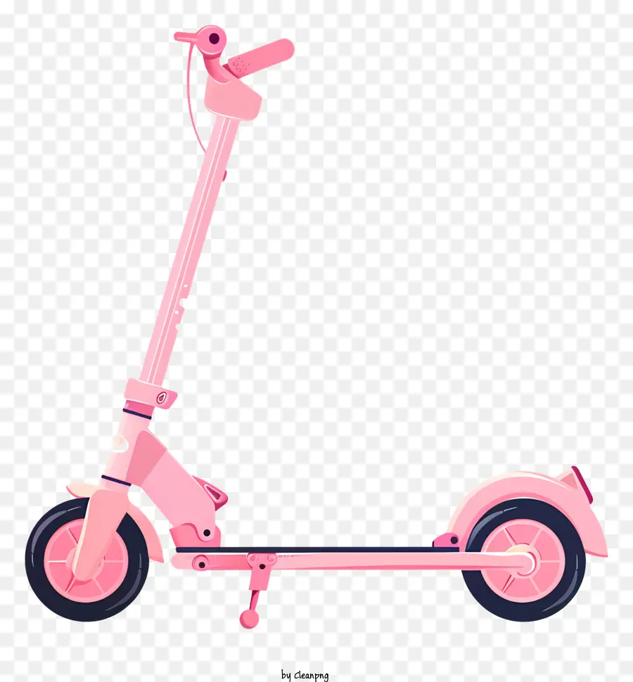 Vespa Del Retroceso，Scooter Eléctrico Rosa PNG