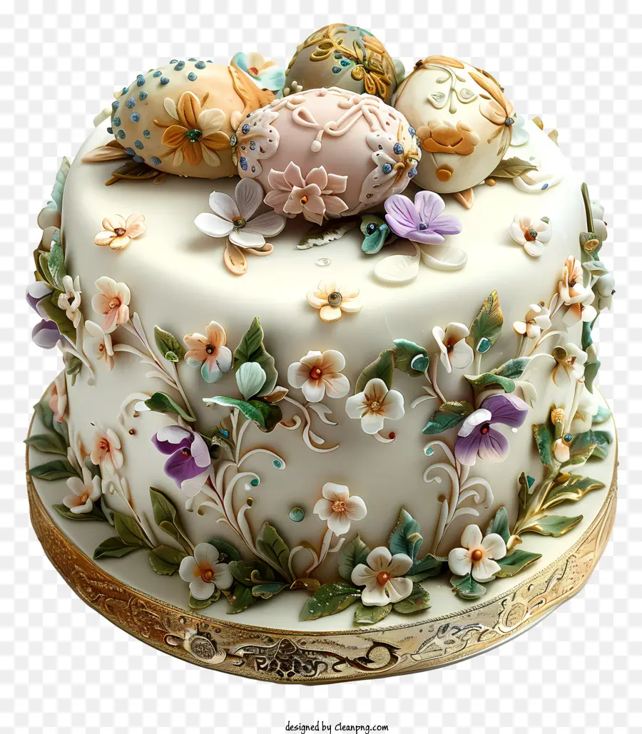 Pastel Del Día De Pascua，Blanco Pastel PNG