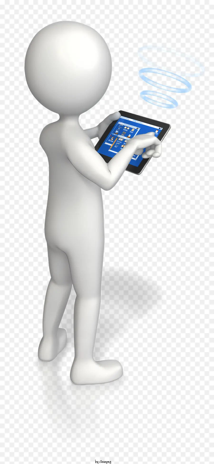 Figura De Palo，Tablet Pc PNG