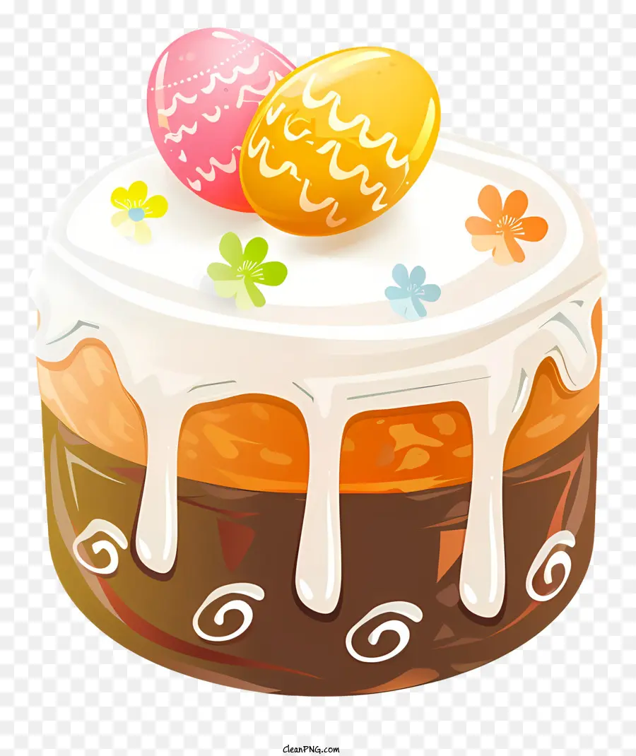 Pastel De Pascua，Formación De Hielo PNG