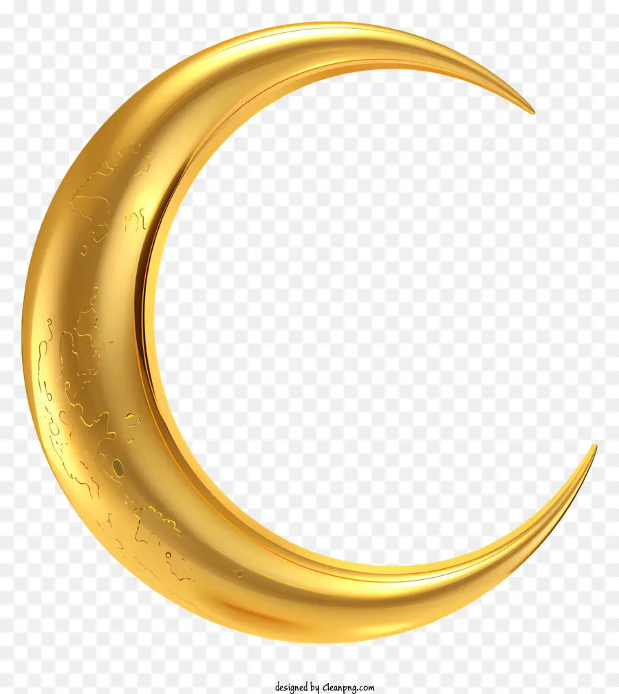 Crescent Moon，Eid Mubarak PNG