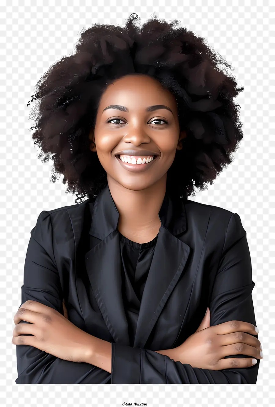 Negro Mujer De Negocios，Businesswoman PNG