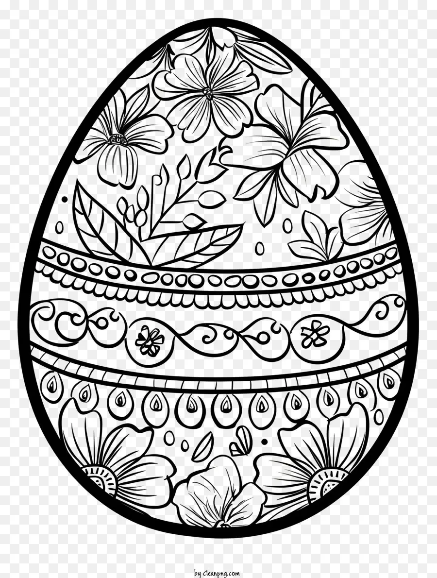 Coloración Del Huevo De Pascua，Huevo Ornamentado PNG