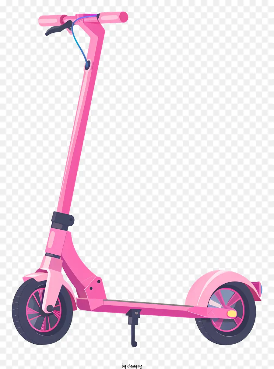 Vespa Del Retroceso，Scooter Eléctrico Rosa PNG