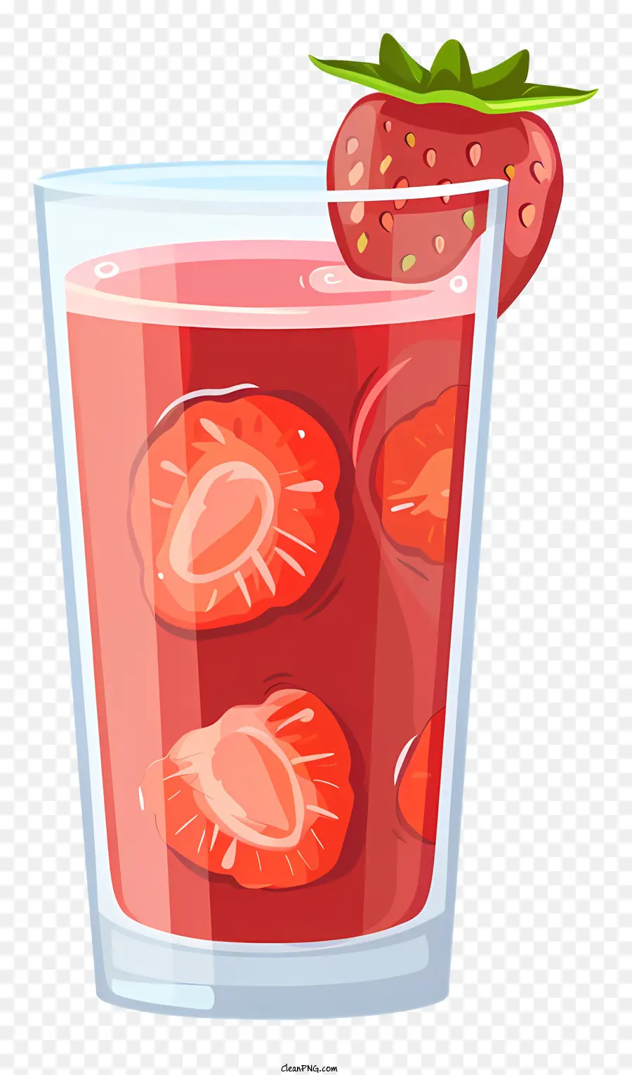 Jugo De Fresa，Fresa Bebida PNG