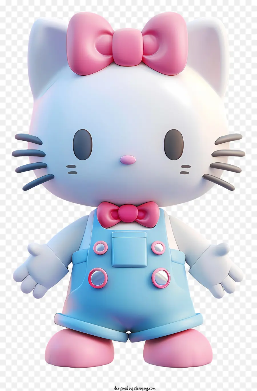 Hello Kitty，Figurilla PNG
