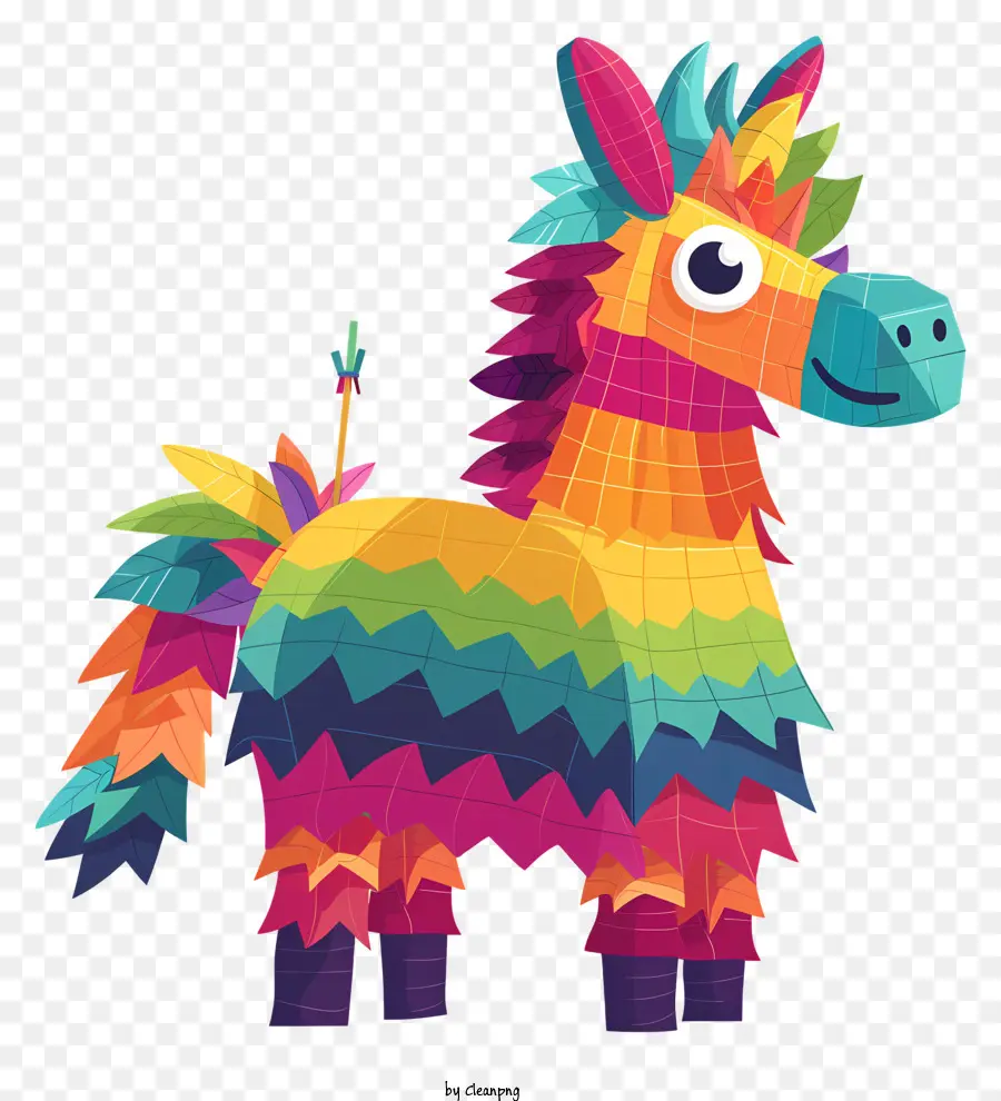 Mexicano Piñata，Arco Iris Caballo PNG