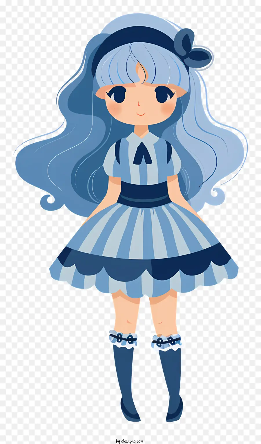 Juvia Lockser，Chica De Pelo Azul PNG