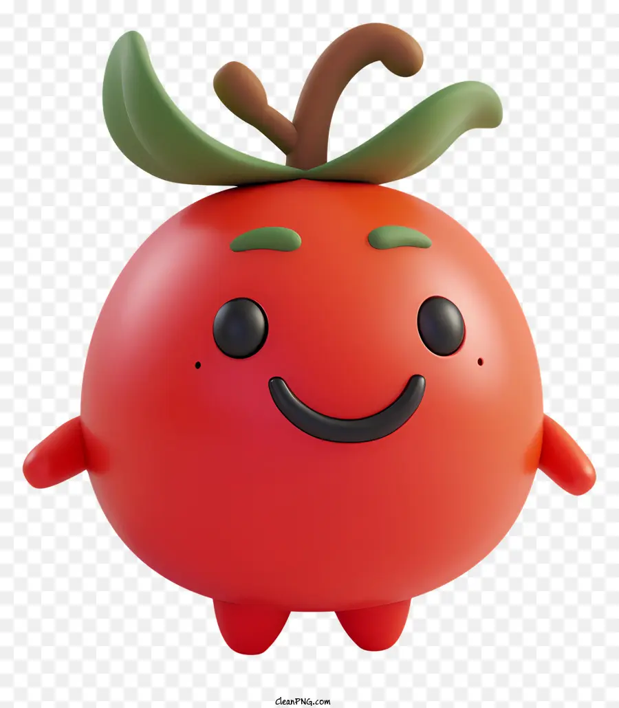 Tomate Rojo，Sonriente PNG