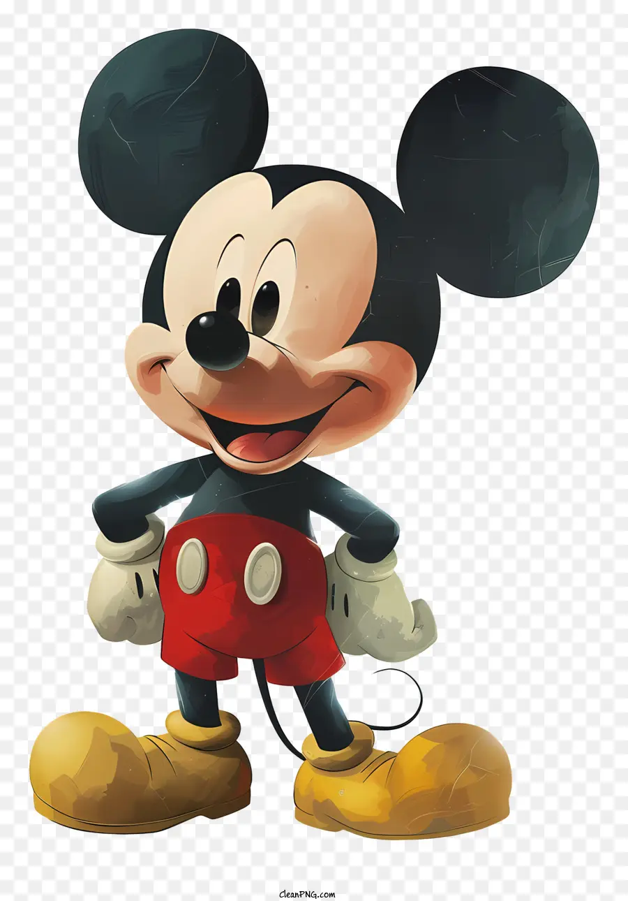 Mickey，Ratón De Dibujos Animados PNG