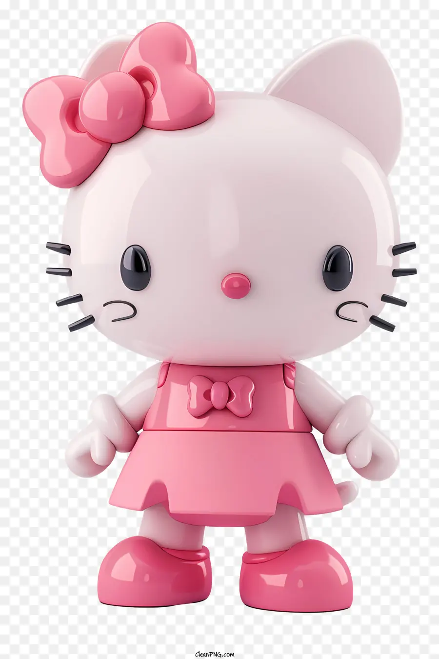 Hello Kitty，Figurilla PNG