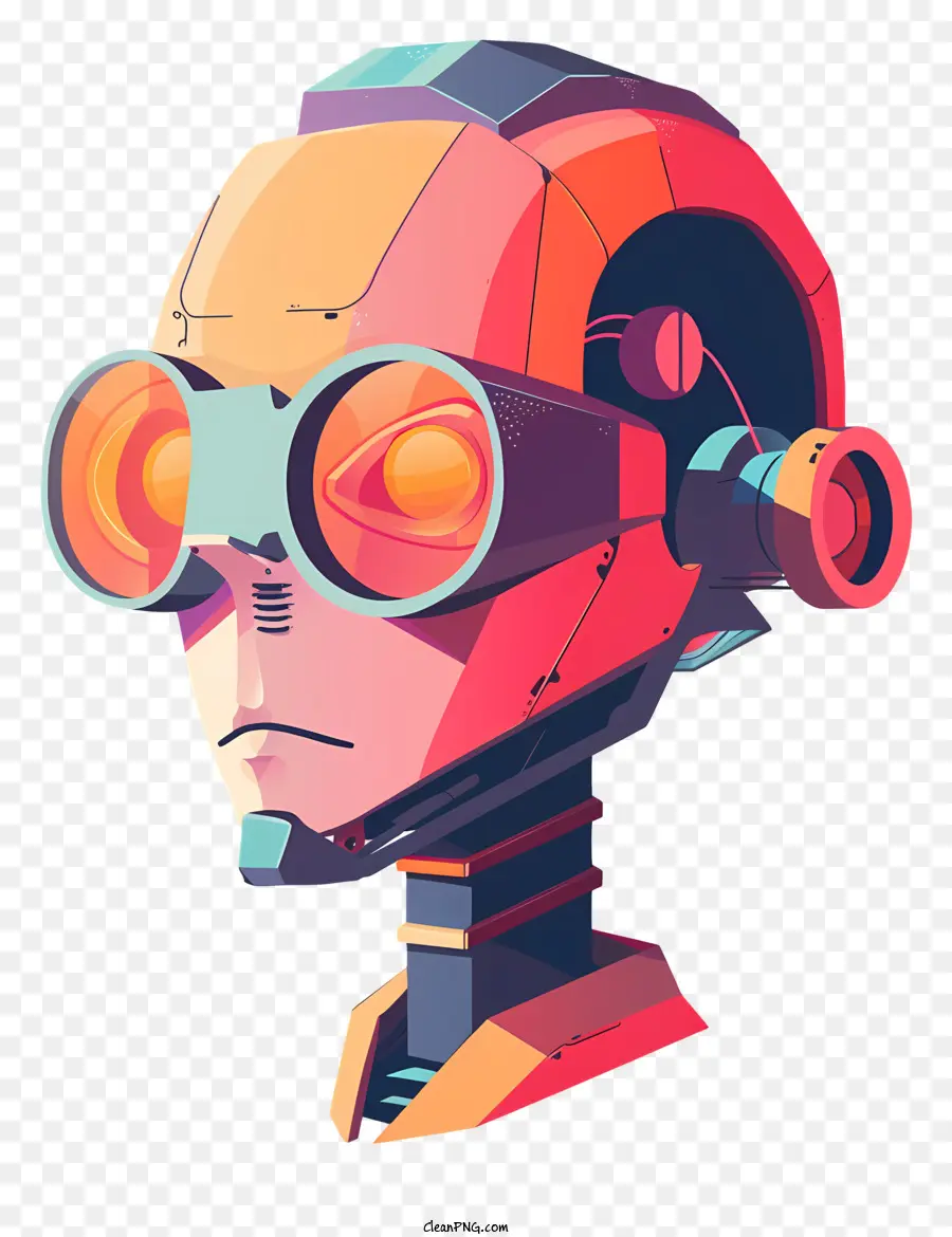 Robot Cara，Cyborg PNG