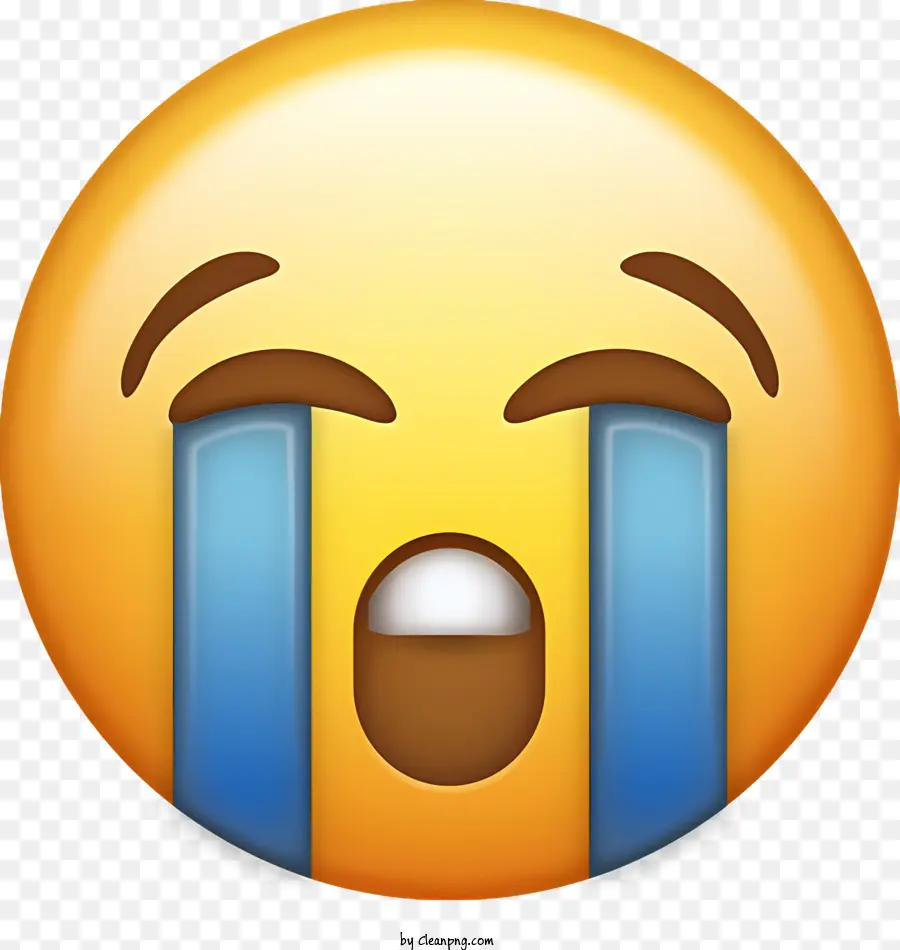 Emoji，El Llanto Emoticon PNG