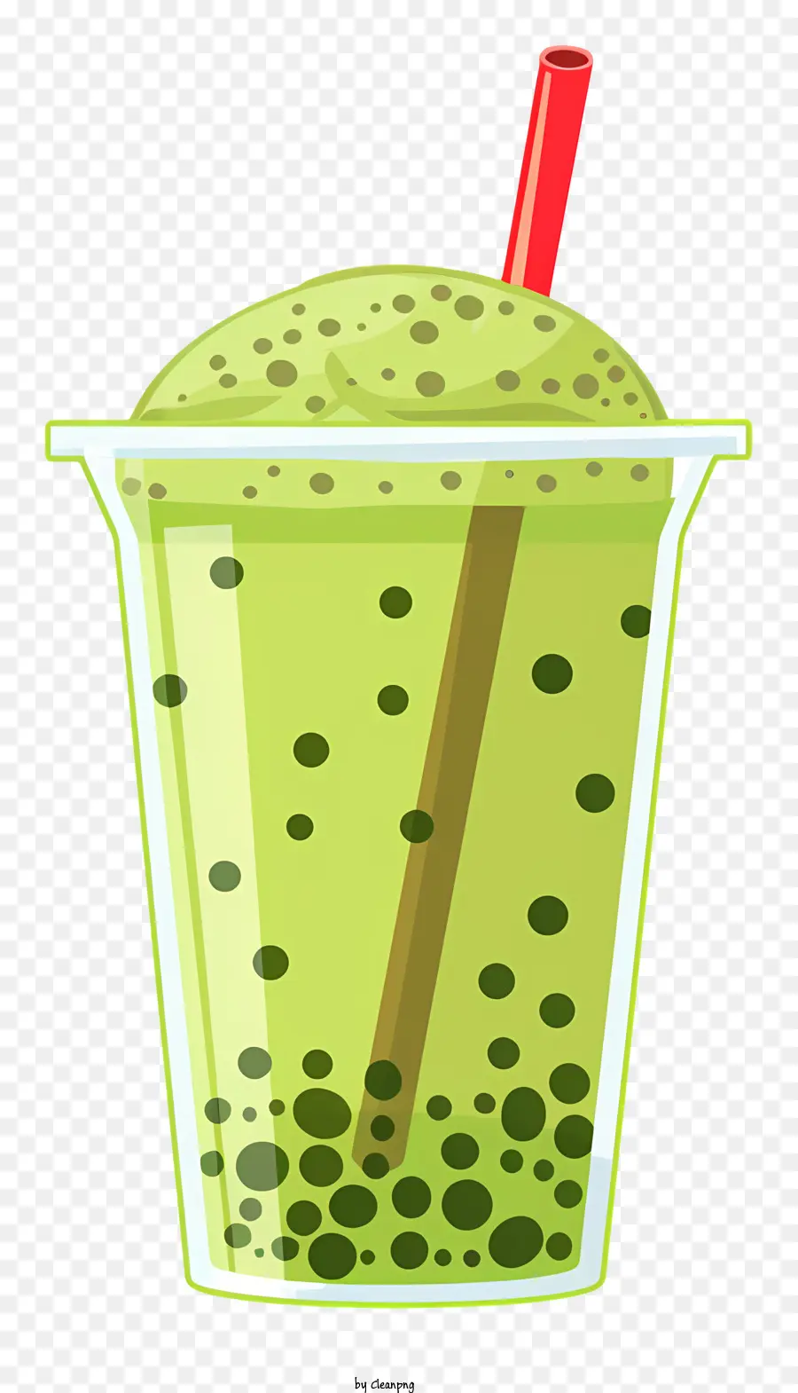 Beber Té Matcha，Batido Verde PNG