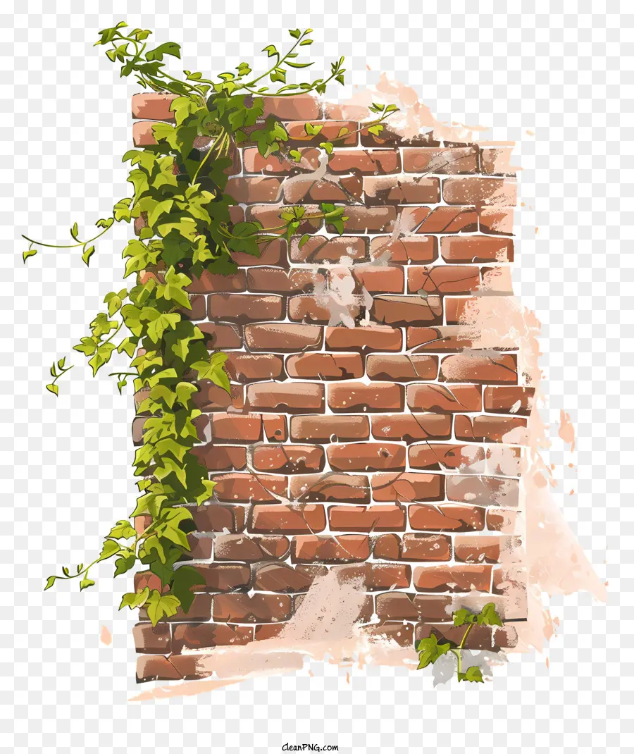 La Pared De Ladrillo，Ivy PNG