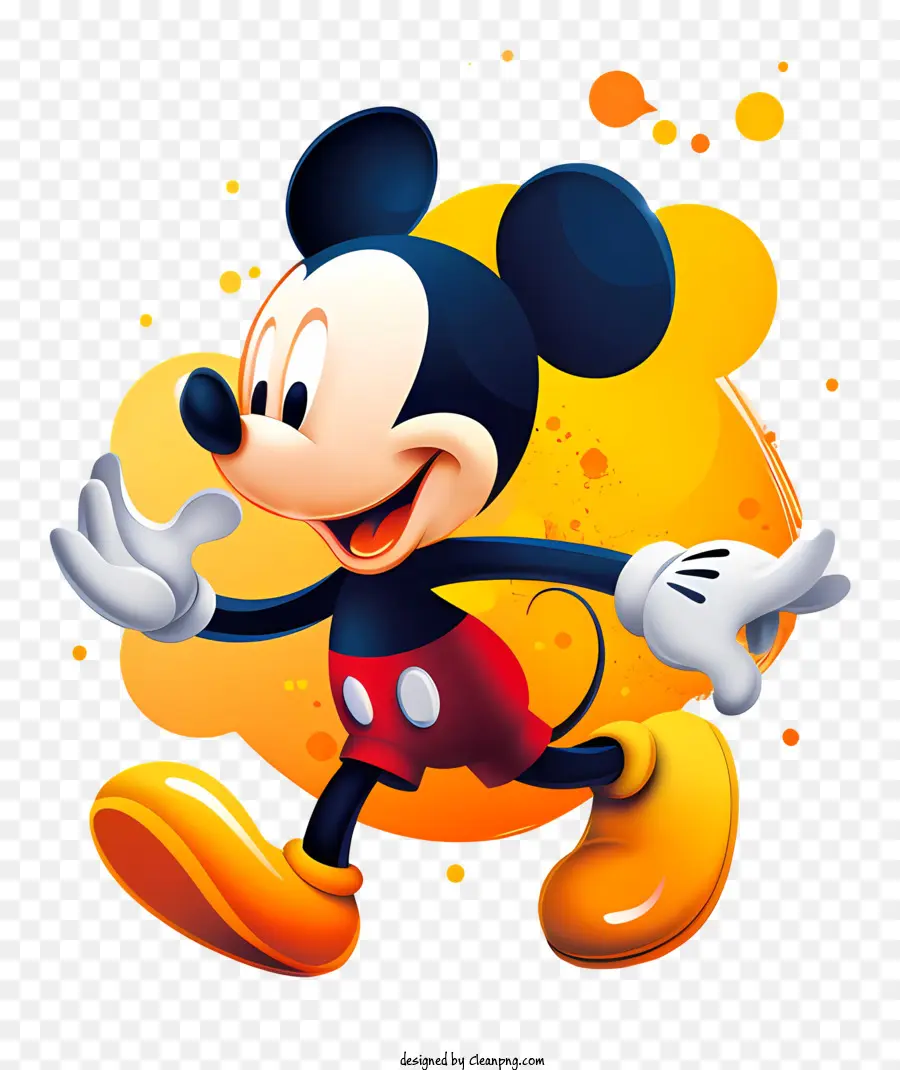 Mickey，Ratón De Dibujos Animados PNG